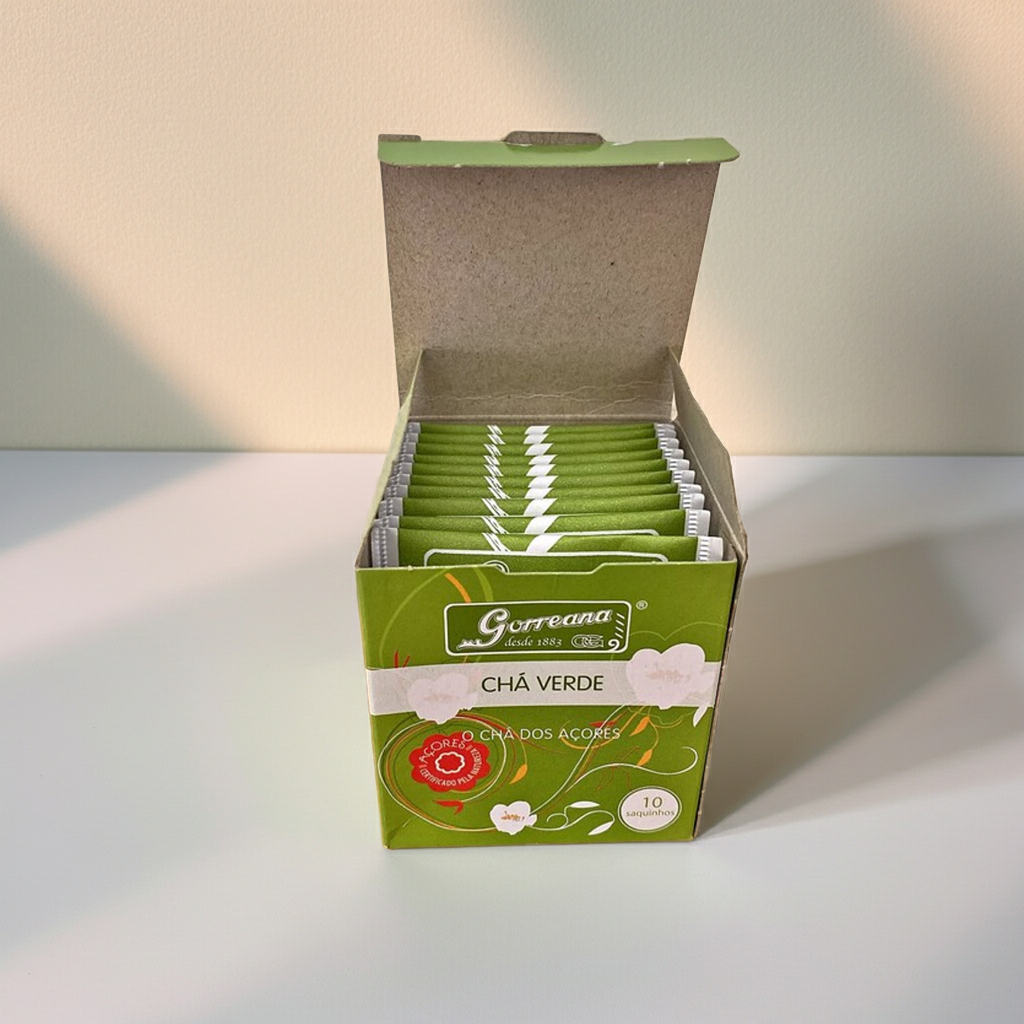 Chá Verde Gorreana Hysson – 10 Teebeutel