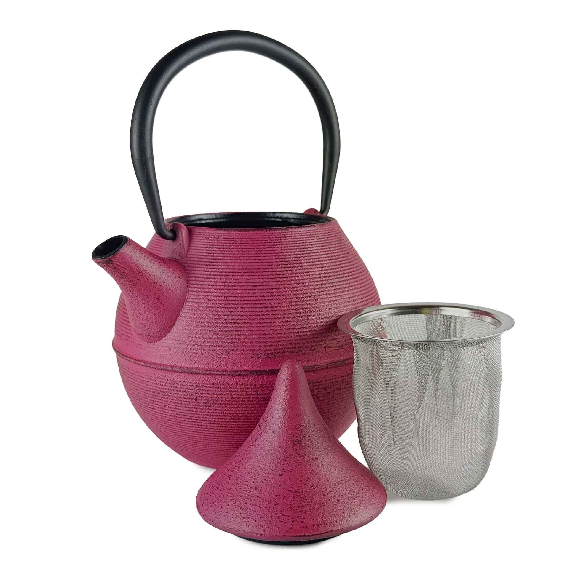 Koro- Gusseisen-Teekanne