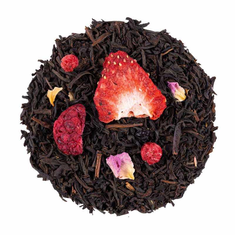 Teekrone: Schwarzer Tee Waldfrucht