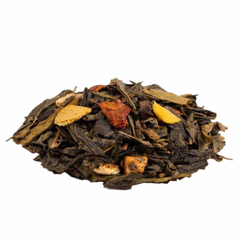 Teekrone: Grüner Tee Wintermischung