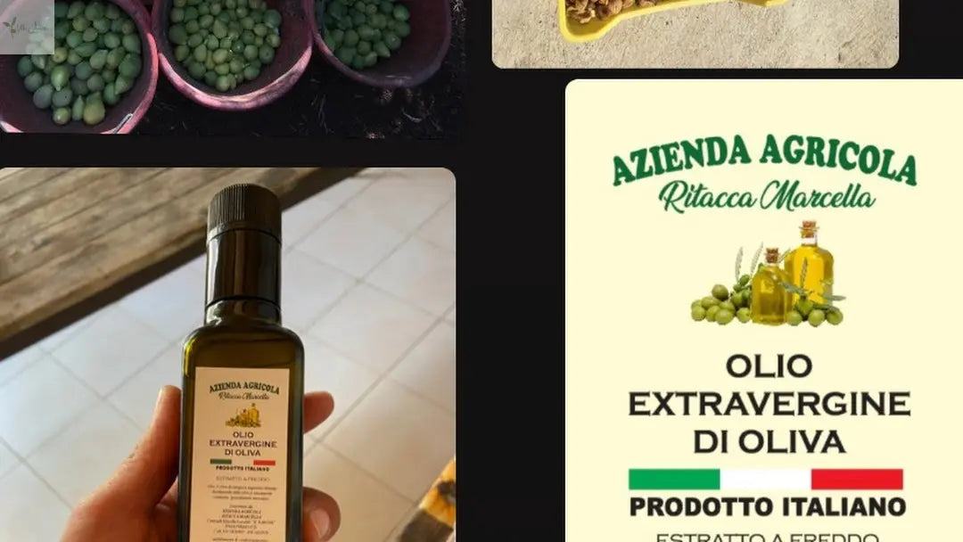 Bio Olivenöl Extra Vergine di Ritacca in der Flasche