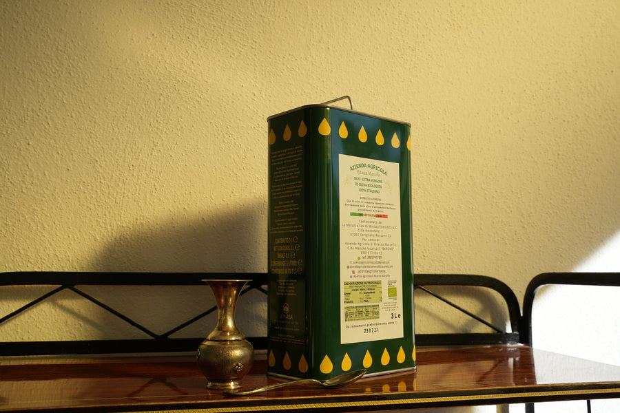 Bio Olivenöl Extra Vergine di Ritacca im Kanister