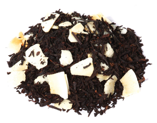 Teekrone: Schwarzer Tee Kokos Creme