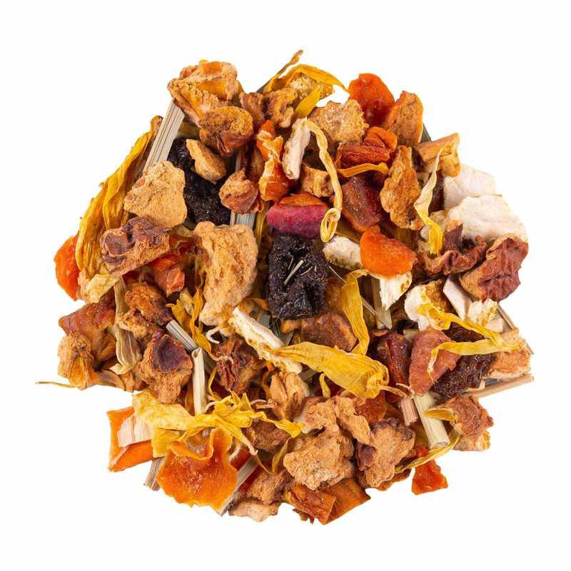 Teekrone: Früchtetee Aufgehende Sonne